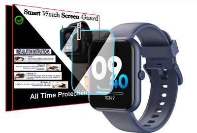 HIDEOUS Screen Guard for DIZO Watch D Plus.(Pack of 1)