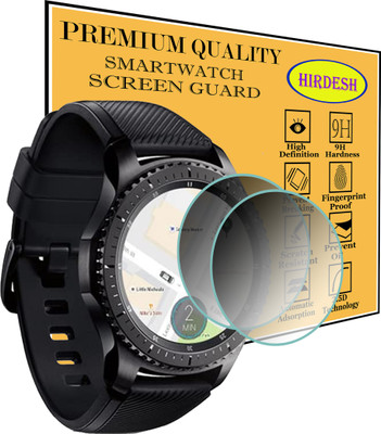 hirdesh Screen Guard for SAMSUNG Gear S3 Frontier(Pack of 2)