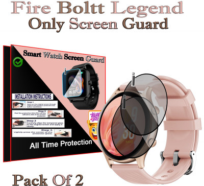 daffin Screen Guard for Fire Boltt Legend(Pack of 2)