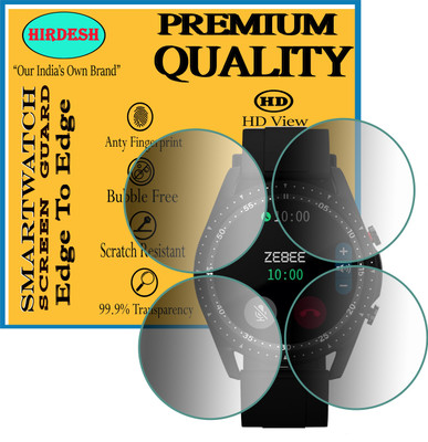 hirdesh Screen Guard for Zebronics ZEB-FIT4220CH(Pack of 4)