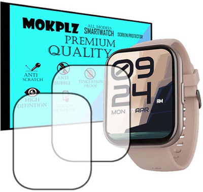 MOKPLZ Screen Guard for BOAT WAVE NEO PLUS SMARTWATCH(Pack of 2)
