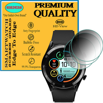 hirdesh Screen Guard for Gionee STYLFIT GSW8(Pack of 3)