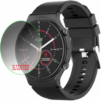 ejzatex Screen Guard for AQFIT W9 SMARTWATCH(Pack of 1)