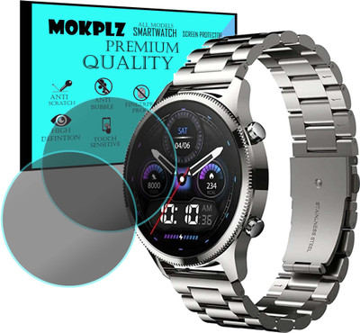 MOKPLZ Screen Guard for NOISEFIT HALO PLUS SMARTWATCH(Pack of 2)