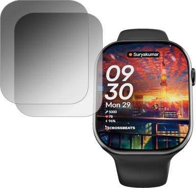 EJZATEX Screen Guard for CROSSBEATS IGNITE NEXUS SMARTWATCH, SCREEN GUARD(Pack of 2)