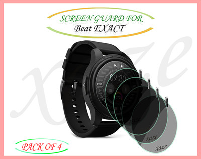 XAZE Screen Guard for Beat EXACT Smartwatch(Pack of 4)