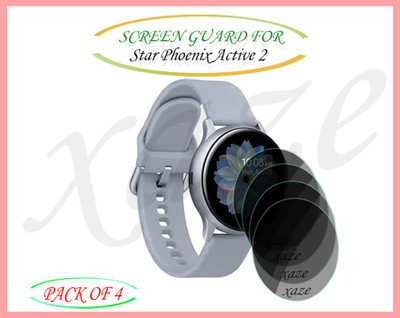 XAZE Screen Guard for Star Phoenix Active 2 Smartwatch(Pack of 4)
