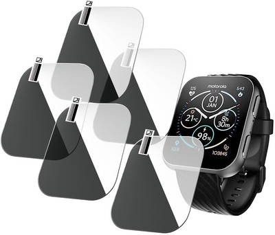 daffin Screen Guard for Motorola Moto Watch 200(Pack of 5)