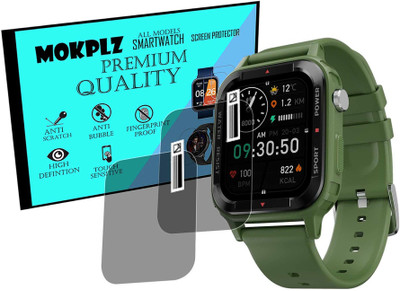 MOKPLZ Screen Guard for FIRE BOLTT TANK SMARTWATCH(Pack of 2)