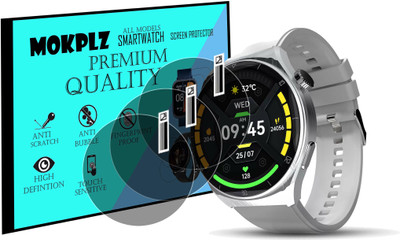 MOKPLZ Screen Guard for BEATXP VEGA X SMARTWATCH(Pack of 3)