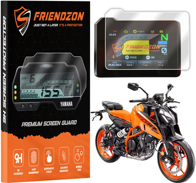FriendZon KTM Duke 390 2024 Screen Guard Protector Bike Crash Guard(KTM)