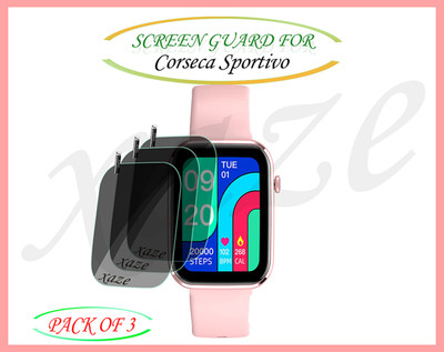 XAZE Screen Guard for Corseca Sportivo Smartwatch(Pack of 3)