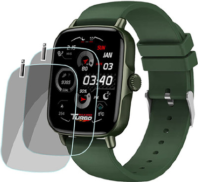 XAZE Screen Guard for Maxima Max Pro Turbo Smartwatch(Pack of 2)