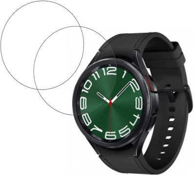 DVMART Screen Guard for (PO2) Samsung Galaxy Watch6 Classic 47mm(Pack of 2)
