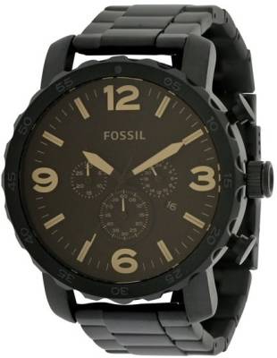 for JR1356 Fossil Screen Price Nate screen - Men\'s Watch TAJ EXPRESSS Guard guard Ion impossible Chronograph History Black