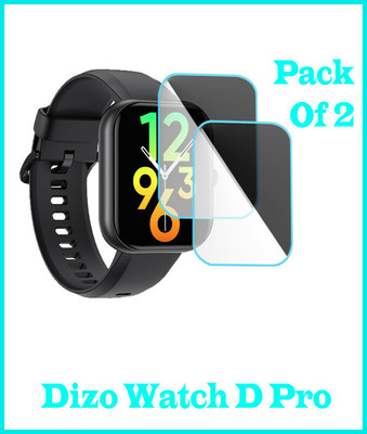 HIDEOUS Screen Guard for DIZO WATCH D PRO(Pack of 2)
