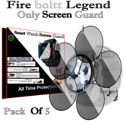 daffin Screen Guard for Fire Boltt Legend(Pack of 5)