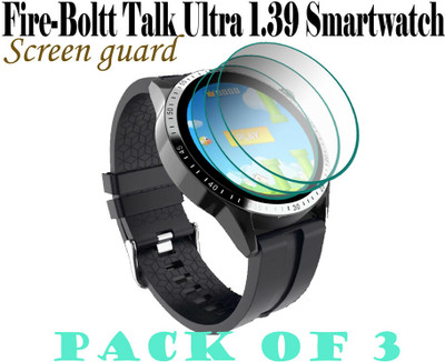 daffin Screen Guard for Fire-Boltt Talk Ultra(Pack of 3)