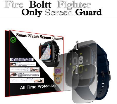 daffin Screen Guard for Fire Boltt Fighter(Pack of 3)