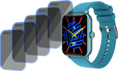 EJZATI Screen Guard for FIRE BOLTT NINJA CALLING PRO SMARTWATCH(Pack of 5)