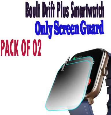 daffin Screen Guard for Boult Drift+(Pack of 2)