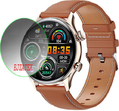ejzatex Screen Guard for GIZMORE GIZFIT GLOW AMOLED SMARTWATCH(Pack of 1)