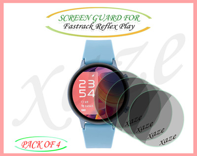 XAZE Screen Guard for Boult Striker Smartwatch(Pack of 4)