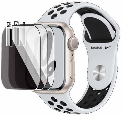 HIDEOUS Screen Guard for Apple Watch Nike Series 7(Pack of 3)
