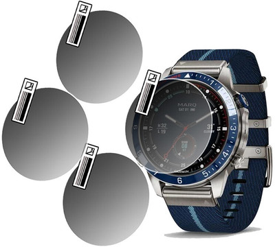 daffin Screen Guard for Garmin MARQ Captain Gen 2(Pack of 4)