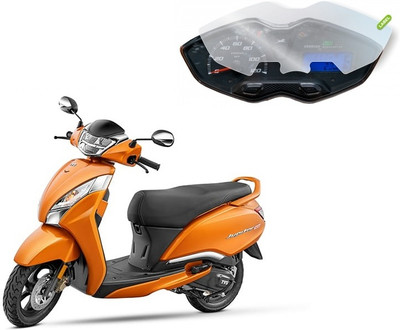 FriendZon Screen Guard for TVS Jupiter 125 With Button (Flexiable TPU Screen Guard Protector)(Pack of 2)