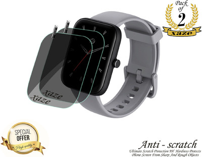 XAZE Screen Guard for Deeprio Stellar Smartwatch(Pack of 2)
