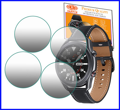 daffin Screen Guard for Samsung Galaxy Watch 3 45mm(Pack of 4)