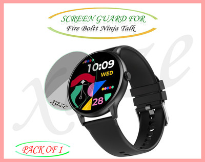 XAZE Screen Guard for Fire Boltt Ninja Talk Smartwatch(Pack of 1)