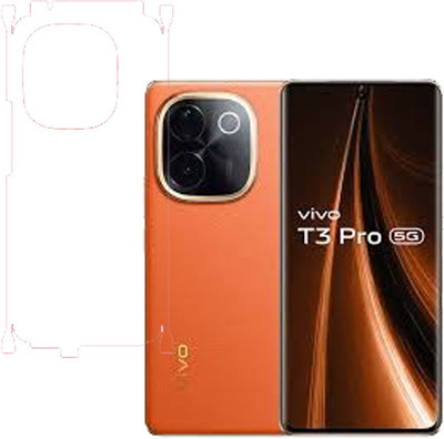 VAYUVAULT Screen Guard for Vivo T3 Pro 5G, Clear with side(Pack of 1)