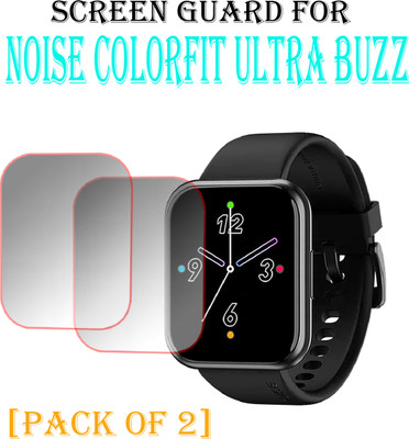 EJZATEX Screen Guard for Noise Colorfit Ultra Buzz Smartwatch(Pack of 2)