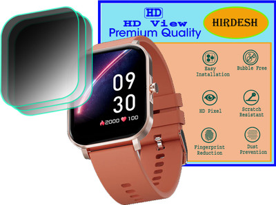 hirdesh Screen Guard for Fire-Boltt Epic(Pack of 3)