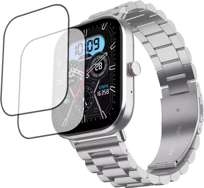 ejzatex Screen Guard for FIRE BOLTT STARLIGHT SMARTWATCH, SCREEN GUARD(Pack of 2)
