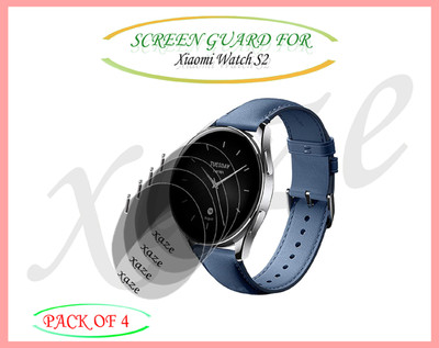 XAZE Screen Guard for Xiaomi Watch S2 Smartwatch(Pack of 4)