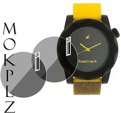 MOKPLZ Screen Guard for FASTRACK ANALOG NG38022PP06W BLACK DIAL(Pack of 2)