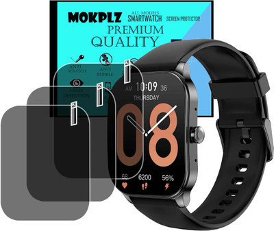 MOKPLZ Screen Guard for AMAZFIT POP 3S SMARTWATCH(Pack of 3)