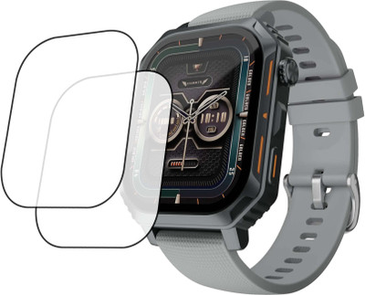 TWUAOP Screen Guard for HAMMER CONQUER 2.02 SMARTWATCH(Pack of 2)