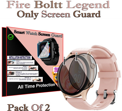 HIDEOUS Screen Guard for Fire Boltt Legend(Pack of 2)
