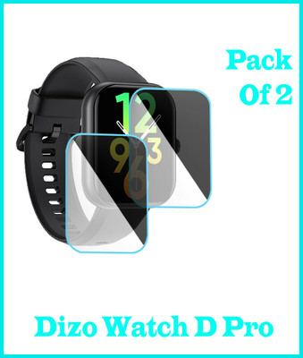 HIDEOUS Screen Guard for DIZO WATCH D PRO(Pack of 2)