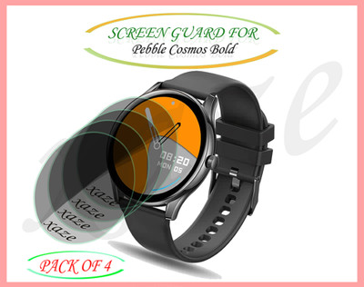 XAZE Screen Guard for Pebble Cosmos Bold Smartwatch(Pack of 4)