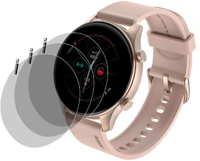 XAZE Screen Guard for Noise NoiseFit Evolve 3 Smartwatch(Pack of 3)