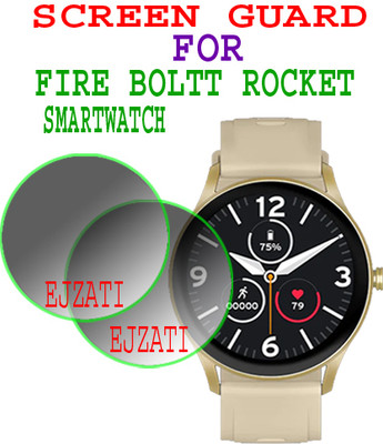 EJZATI Screen Guard for FIRE BOLTT ROCKET SMARTWATCH(Pack of 2)