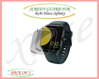 XAZE Screen Guard for boAt Wave Infinity Smartwatch(Pack of 2)