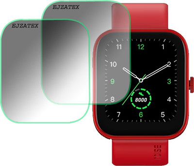 ejzatex Screen Guard for NOISE COLORFIT CALIBER GO SMARTWATCH(Pack of 2)