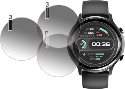 ejzatex Screen Guard for NOISEFIT ACTIVE SPO2 SMARTWATCH(Pack of 3)