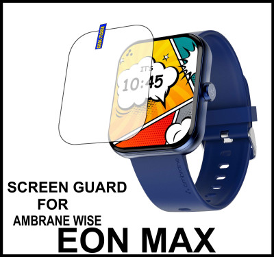 TWUAOP Screen Guard for AMBRANE WISE EON MAX(Pack of 1)